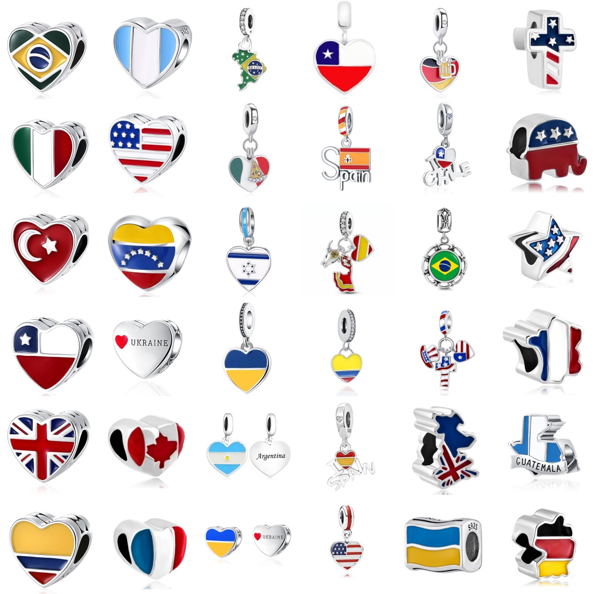 Jewelry Making Uk - 2026 Original 925 Silver Flag Series