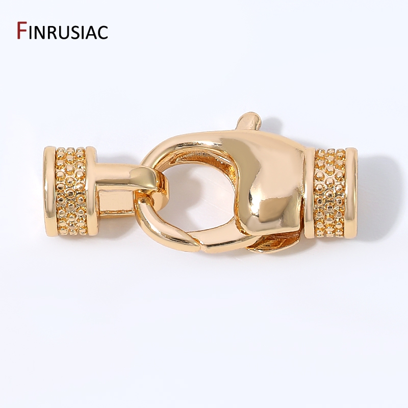 Jewelry Making Articles - 14K Gold Plated Brass Lobster Clasps