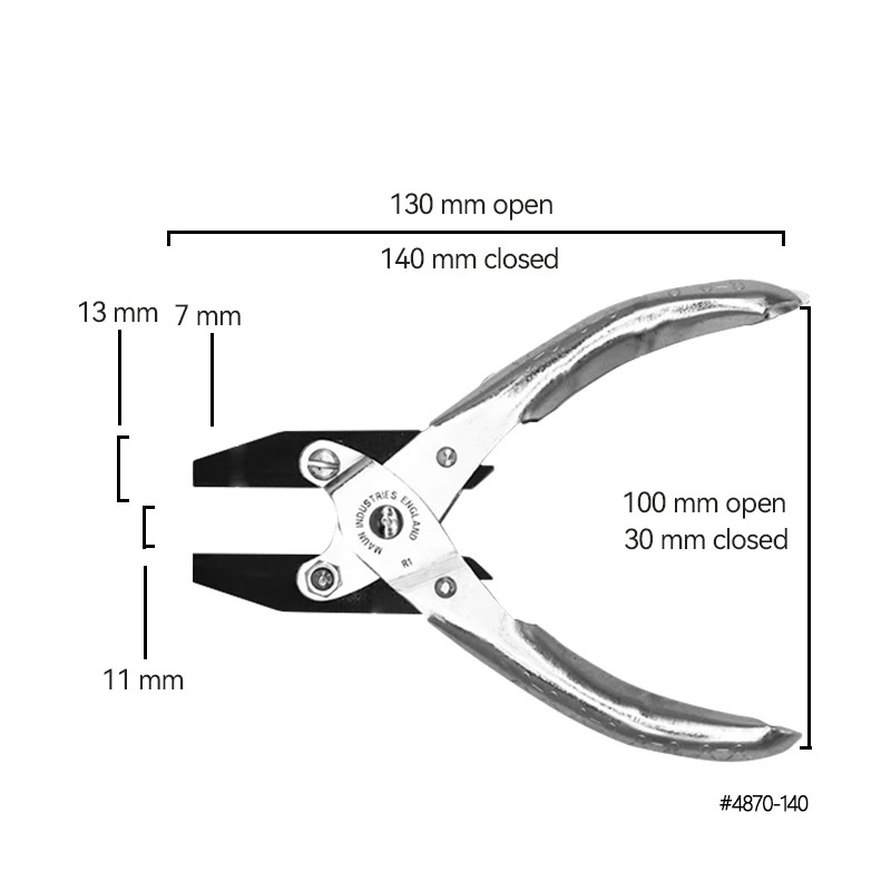 Jewelry Making Uk - UK MAUN 140mm Smooth Jaws Flat