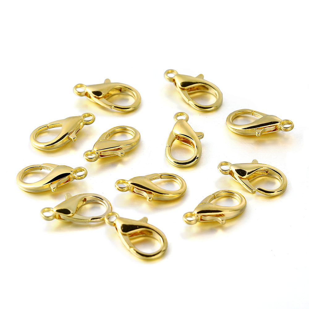 Jewelry Making Articles - 10pcs Multiple Size Lobster Clasps Bracelets