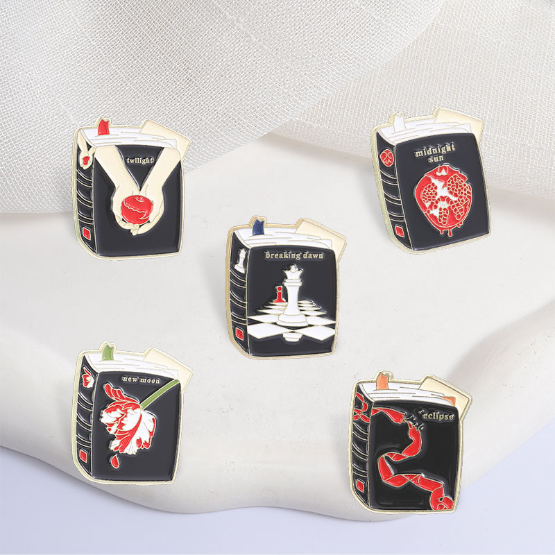 Jewelry Making Journal - Famous Movies And Novels Enamel Pins
