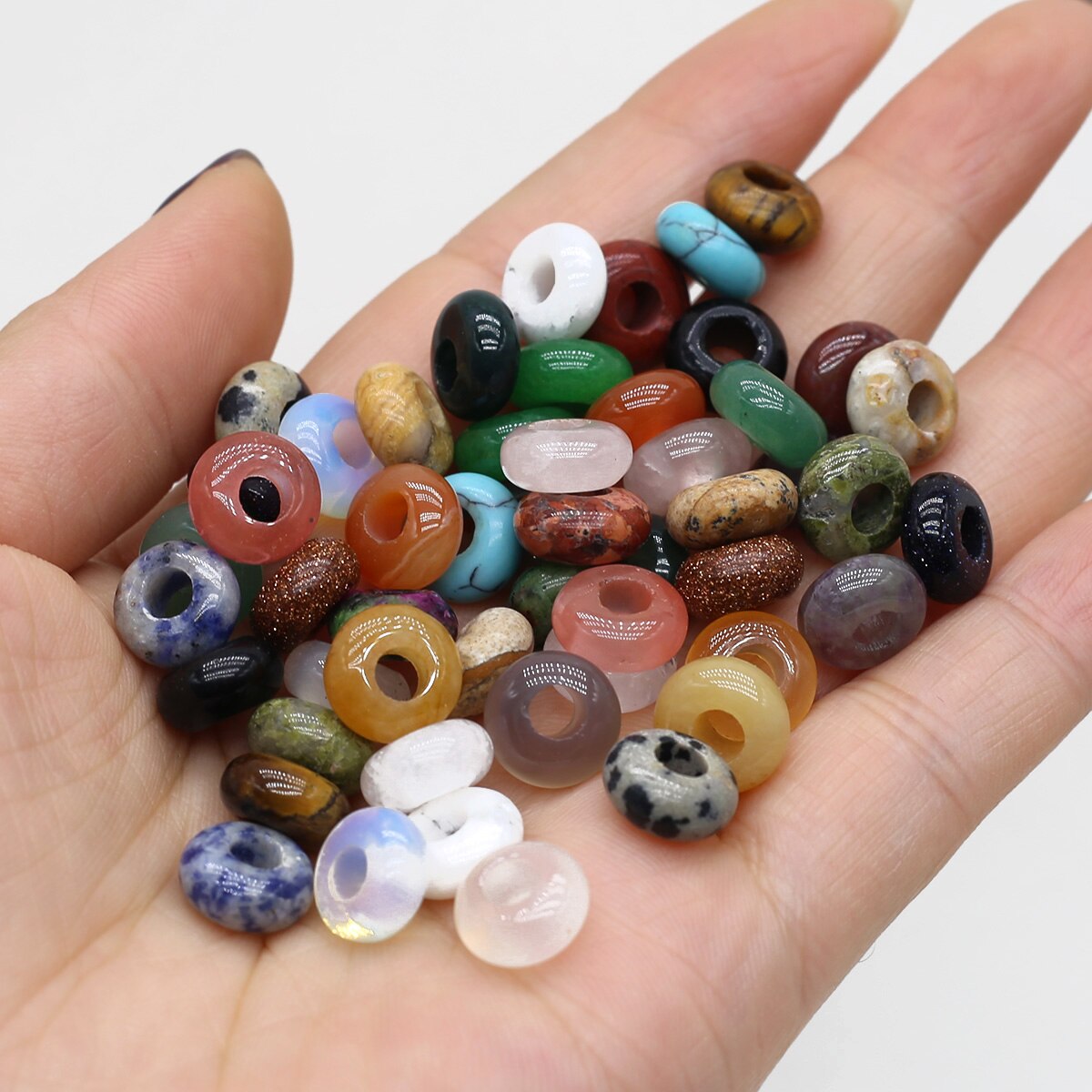 Jewelry Making Factory - Wholesale Abacus Beads 5x10mm Natural Red