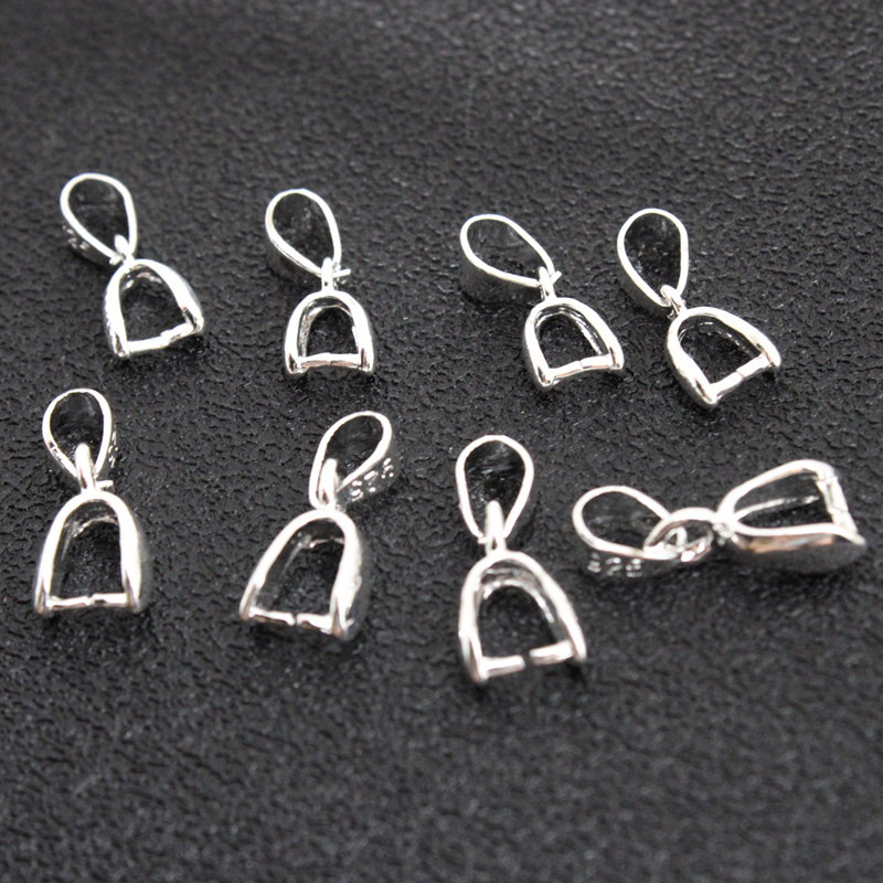 Jewelry Making Factory - 10Pcs 925 Stering Silver Plated Copper