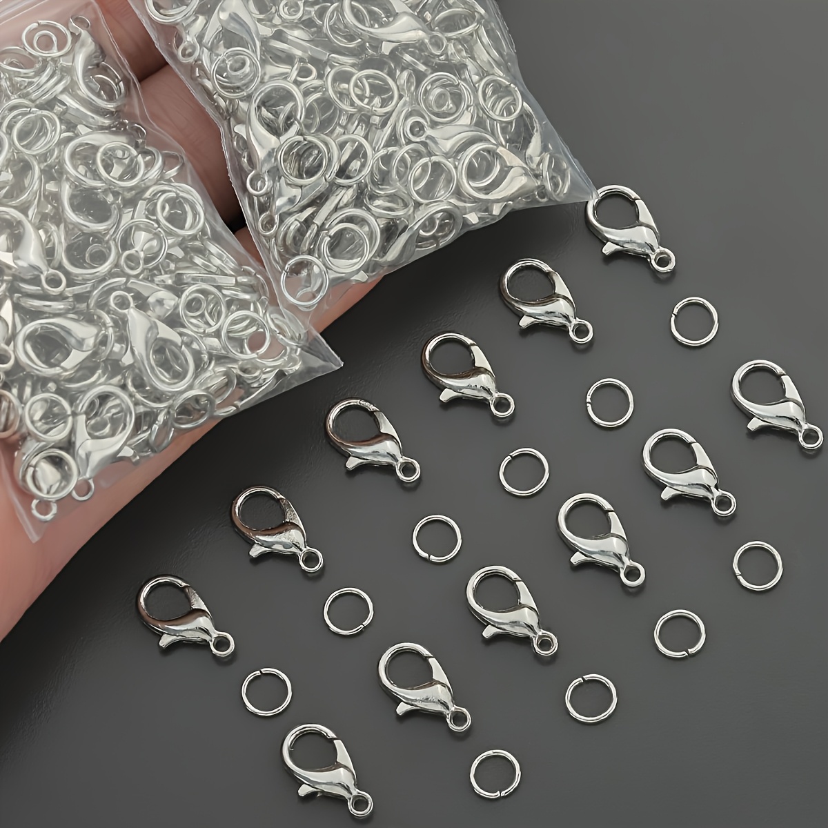 1/2/300pcs Lobster Clasps Open - огляд і ціна Jewelry Making Pieces
