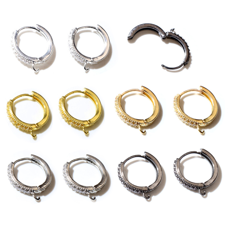 10pcs 15mm with Zircon Gold Si - огляд і ціна Jewelry Making With Copper Wire