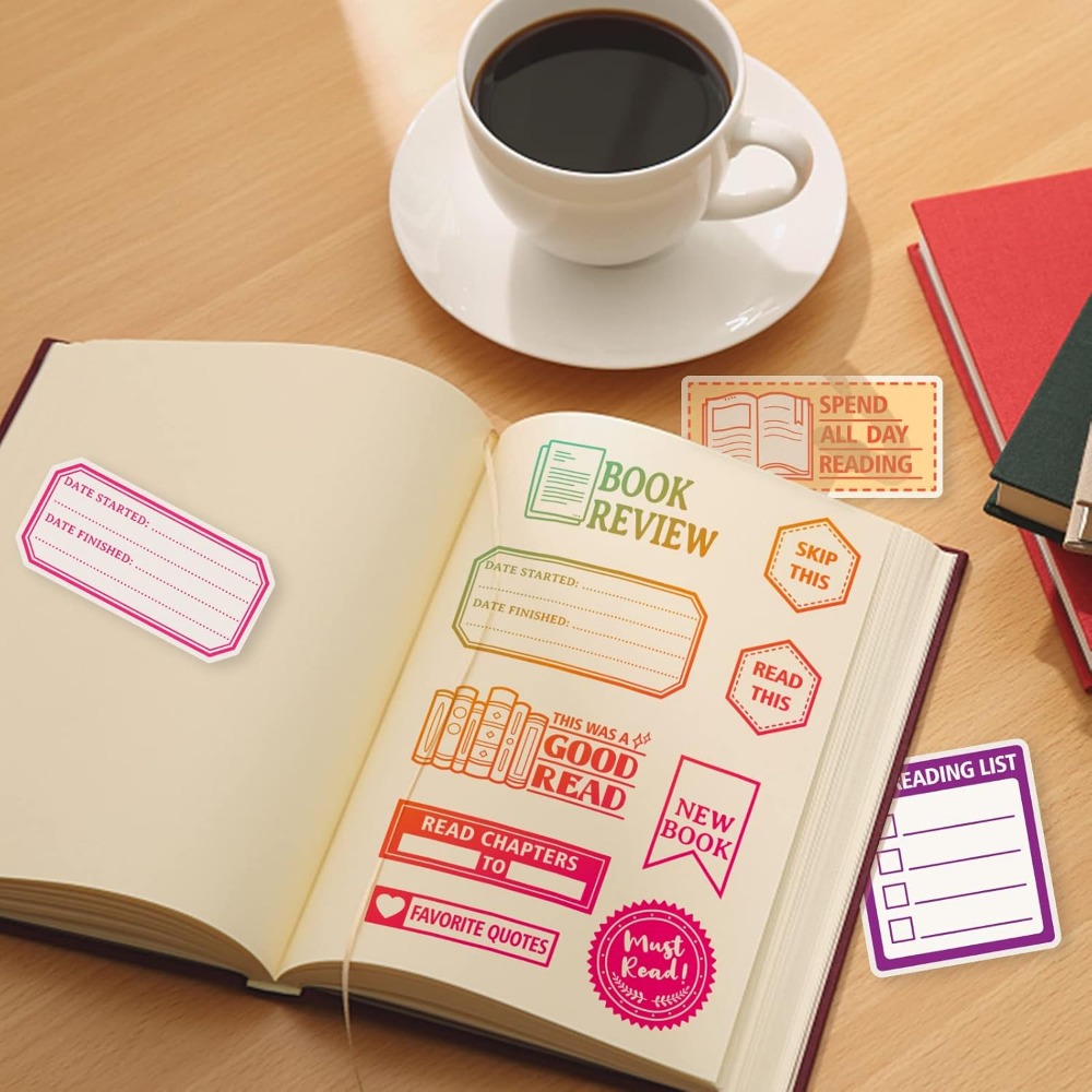 Book Reading Label Clear Stamp - огляд і ціна Jewelry Making Journal