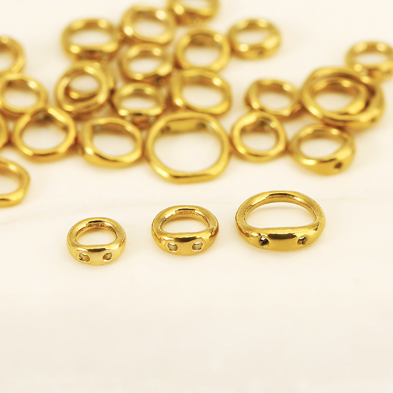 30pcs 5/6/8mm Stainless Steel  - огляд і ціна Jewelry Making Articles