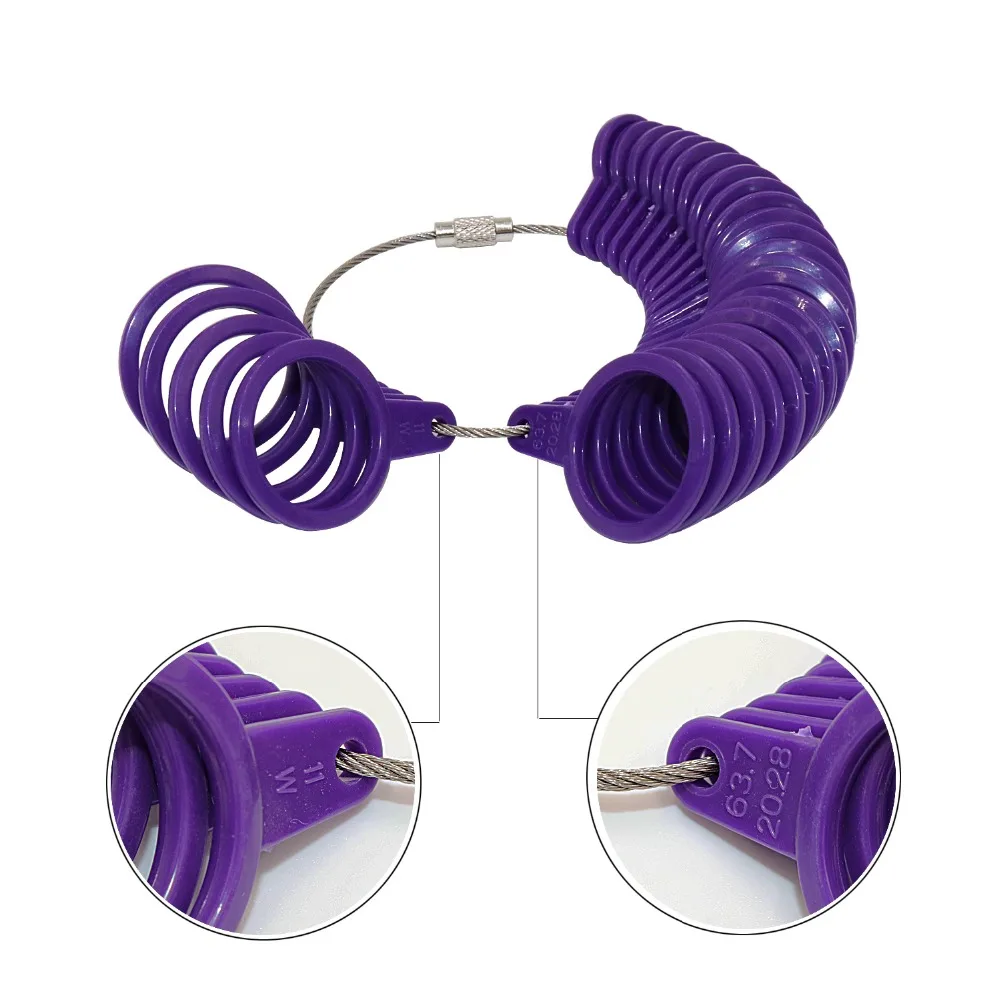 PHYHOO US/UK/EU Ring Sizer Set - огляд і ціна Jewelry Making Uk