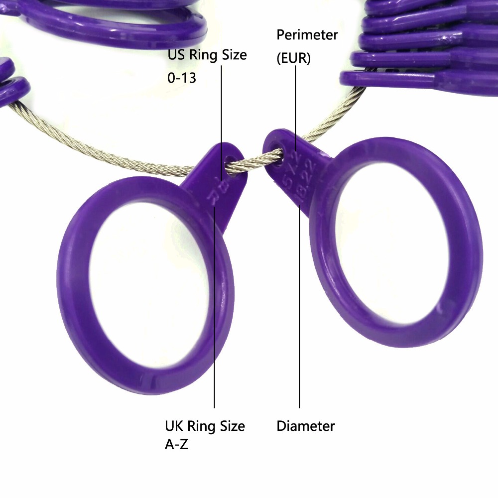 PHYHOO US/UK/EU Ring Sizer Set - огляд і ціна Jewelry Making Uk