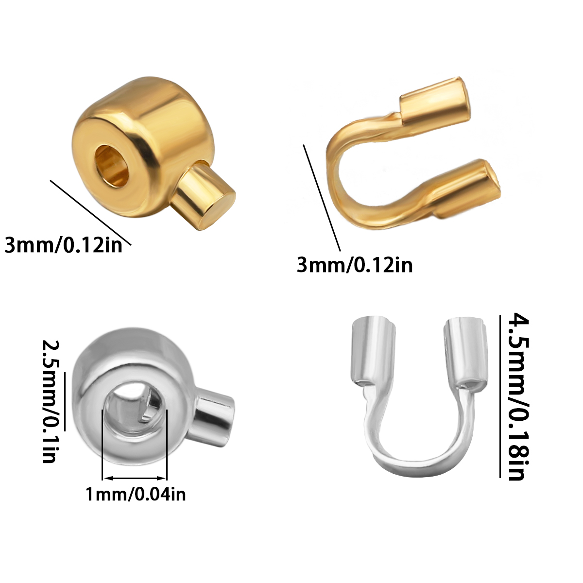 20Pcs Positioning Bead Copper  - огляд і ціна Jewelry Making With Copper Wire