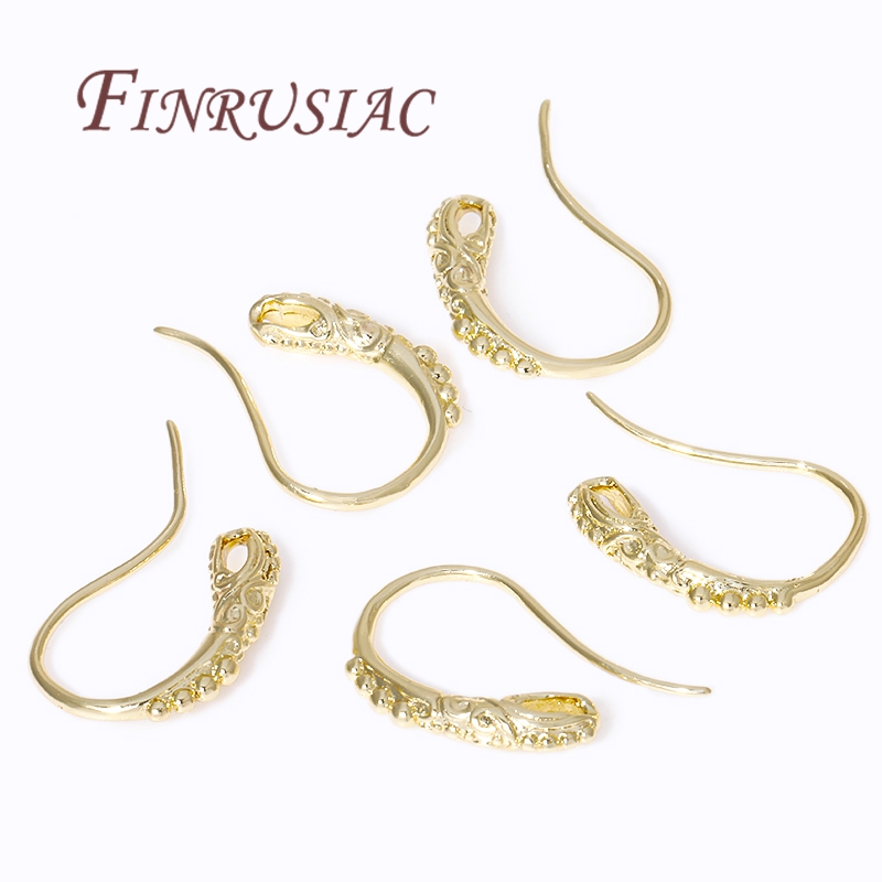 18K Gold Plated Earring Earwir - огляд і ціна Jewelry Making Articles