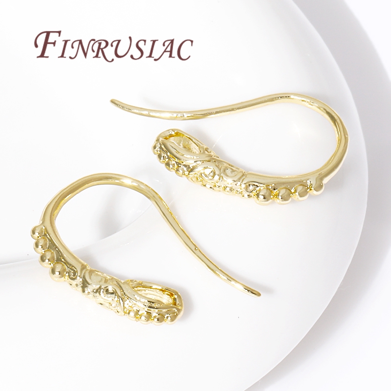 18K Gold Plated Earring Earwir - огляд і ціна Jewelry Making Articles