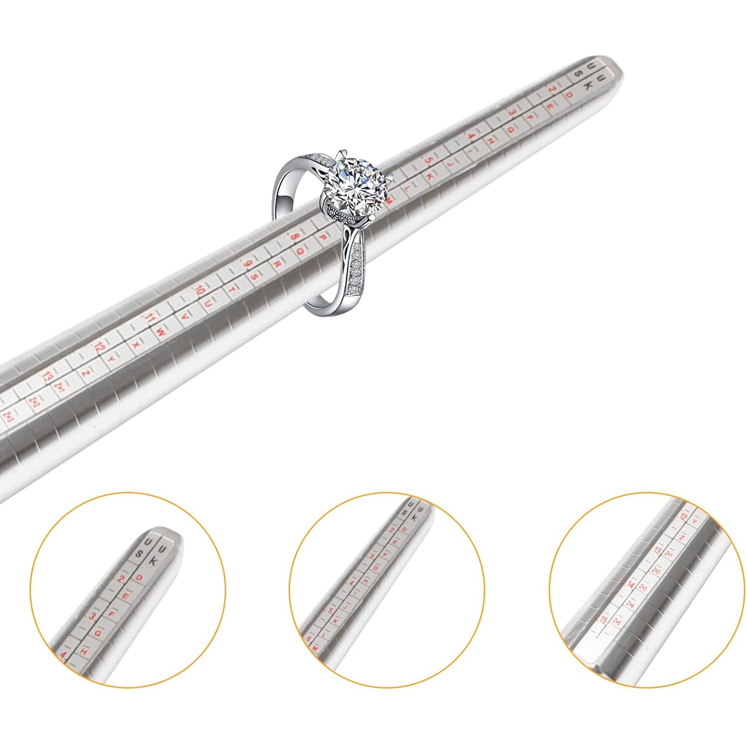 UK Scale Solid Iron Ring Sizer - огляд і ціна Jewelry Making Uk