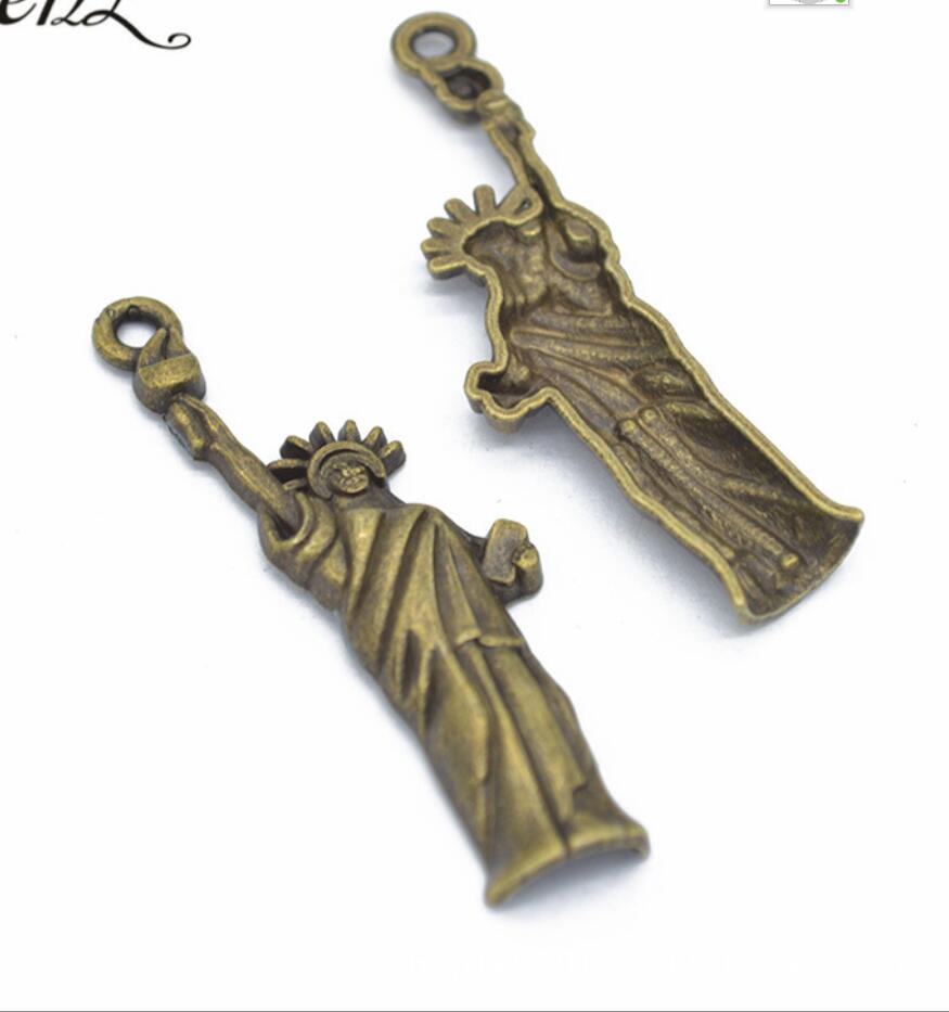 5pcs Charms Statue Of Liberty  - огляд і ціна Jewelry Making York