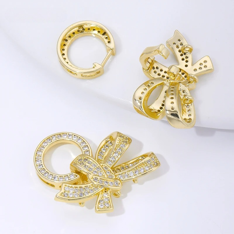 18K Gold Plated Pearl Clasps C - огляд і ціна Jewelry Making Articles