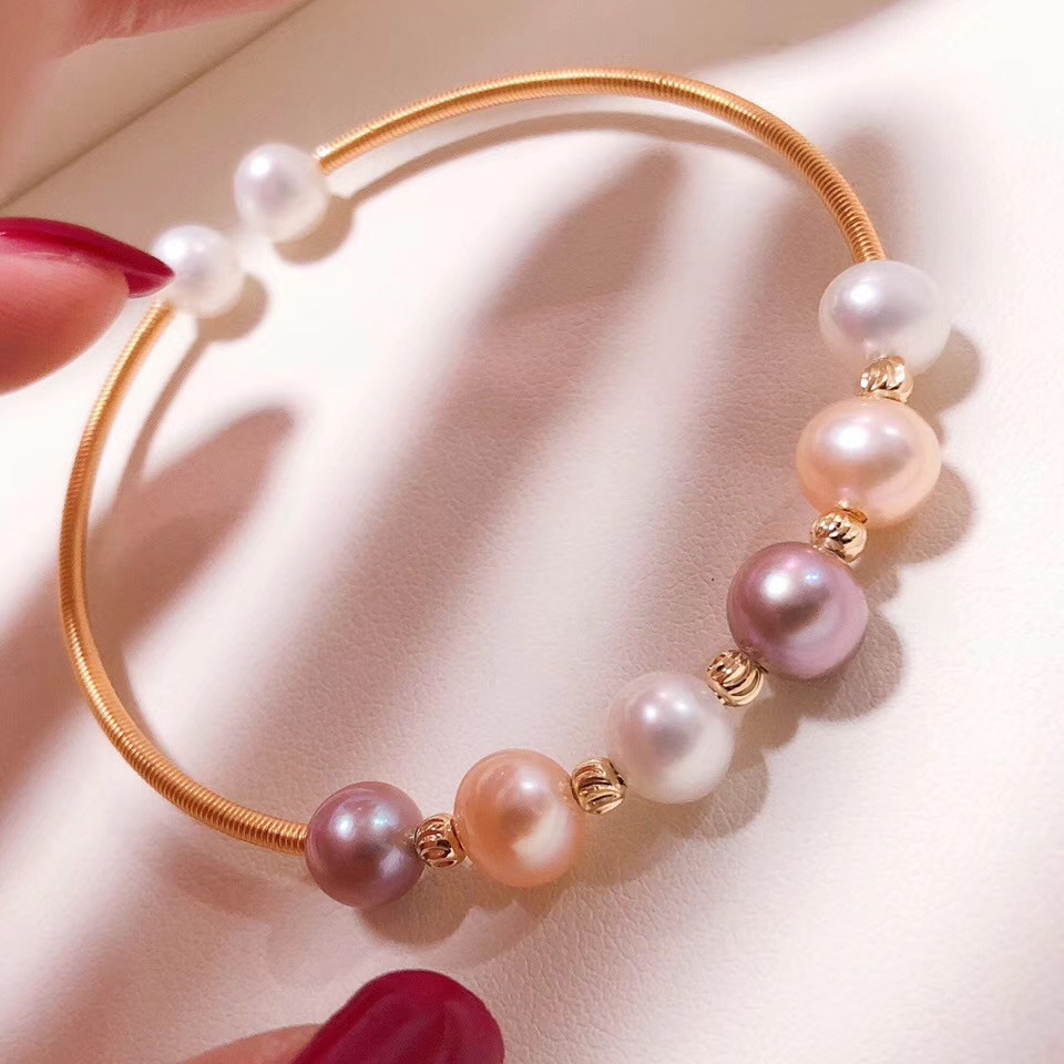 100 Loops/lot 0.6mm Silver Gol - огляд і ціна Memory Wire Bracelet