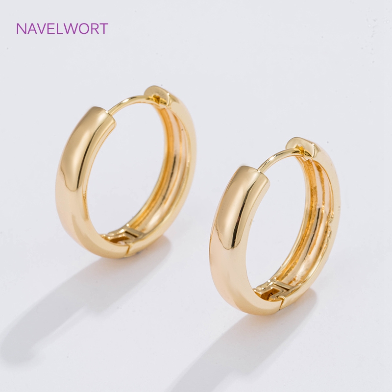 6 Sizes Gold Plated Circle Hoo - огляд і ціна Jewelry Making Articles
