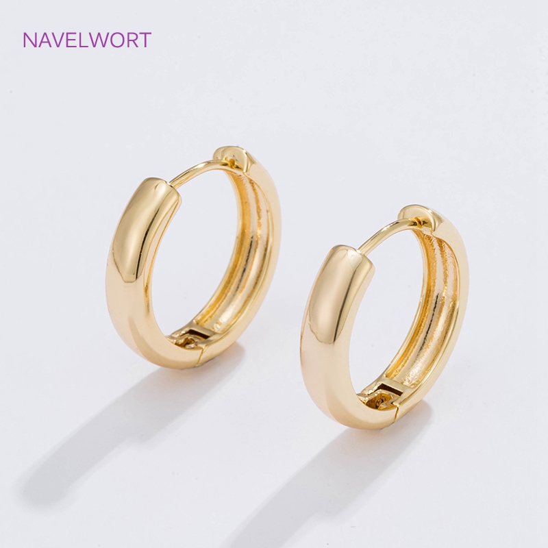 6 Sizes Gold Plated Circle Hoo - огляд і ціна Jewelry Making Articles
