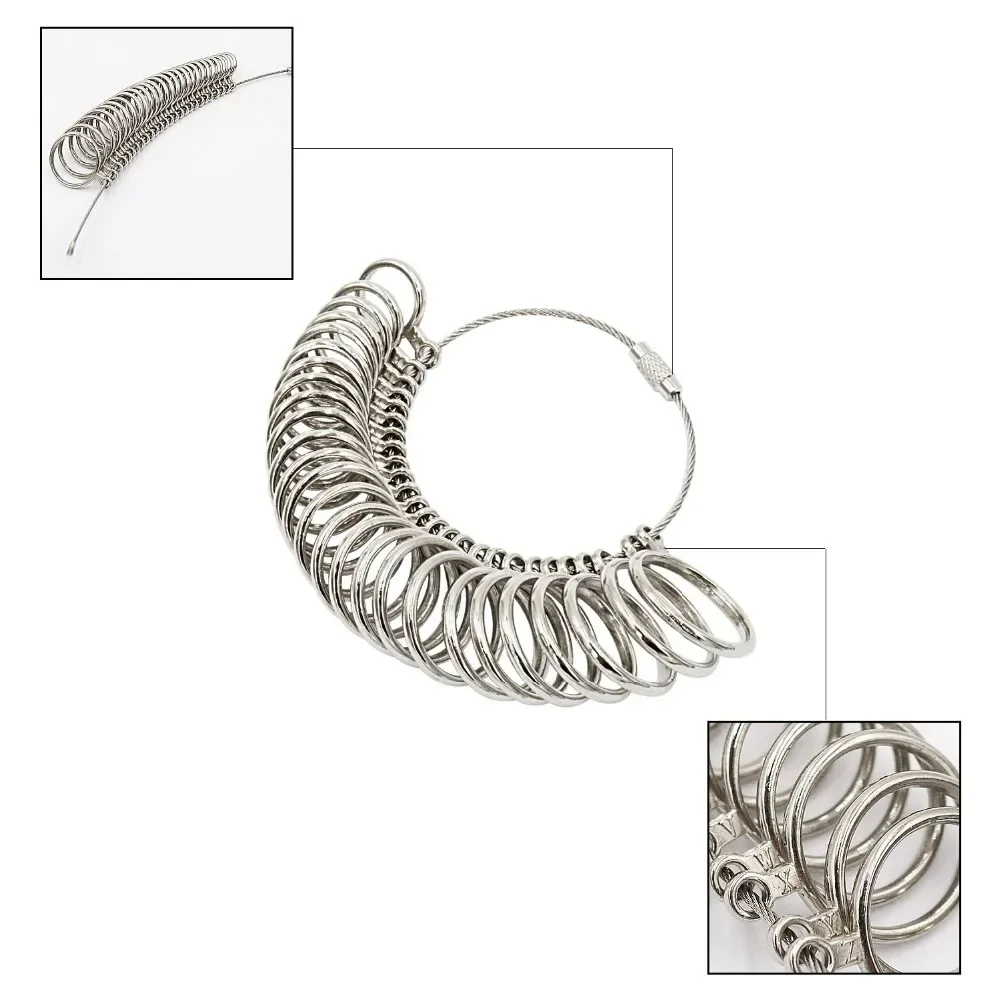 Metal HK/US/JP/UK/EU Ring Size - огляд і ціна Jewelry Making Uk