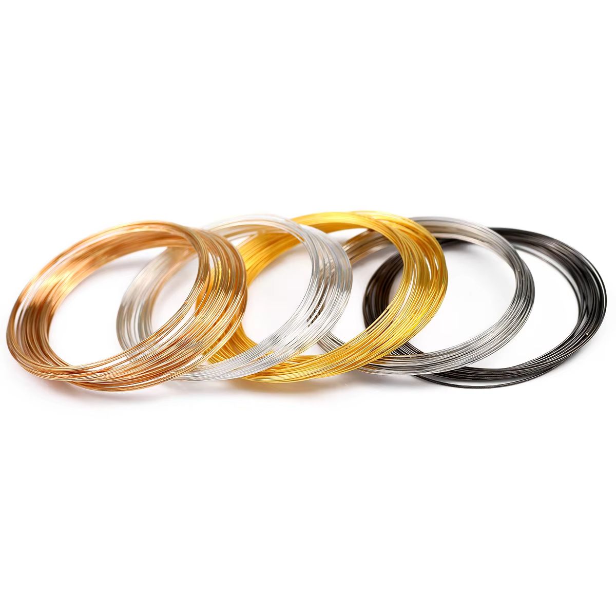 Memory Steel Wire 50Loops/Lot  - огляд і ціна Memory Wire Bracelet