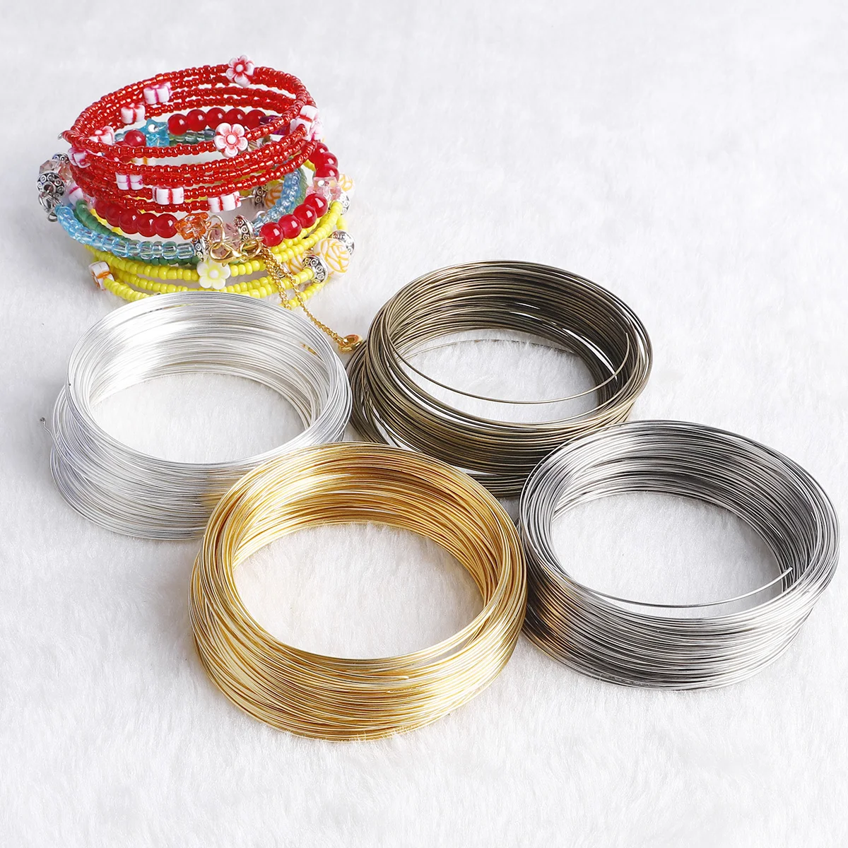 100Loops 0.6mm Memory Wire Bra - огляд і ціна Memory Wire Bracelet