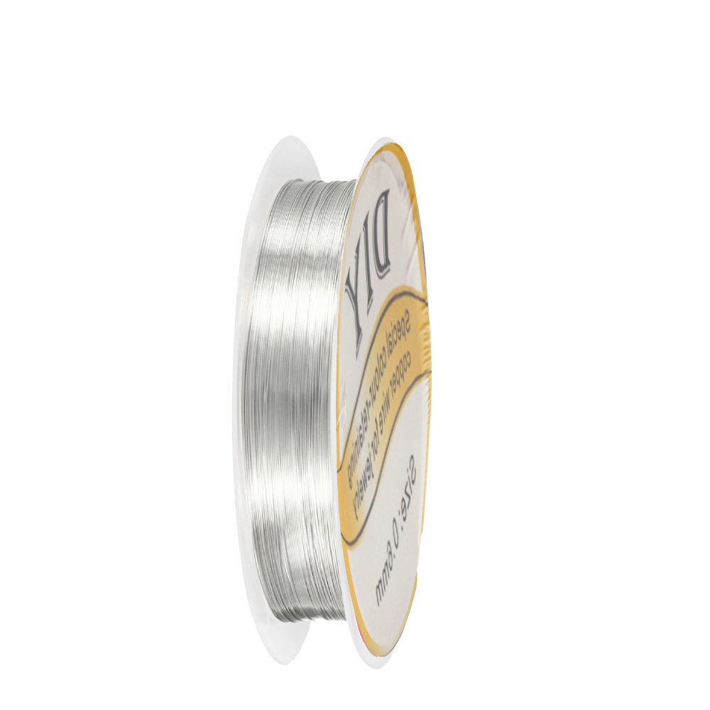1Roll Silver Copper Wire 0.3/0 - огляд і ціна Jewelry Making With Copper Wire