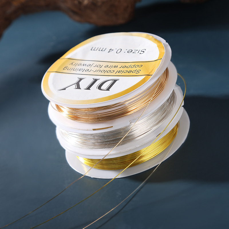 1Roll Silver Copper Wire 0.3/0 - огляд і ціна Jewelry Making With Copper Wire