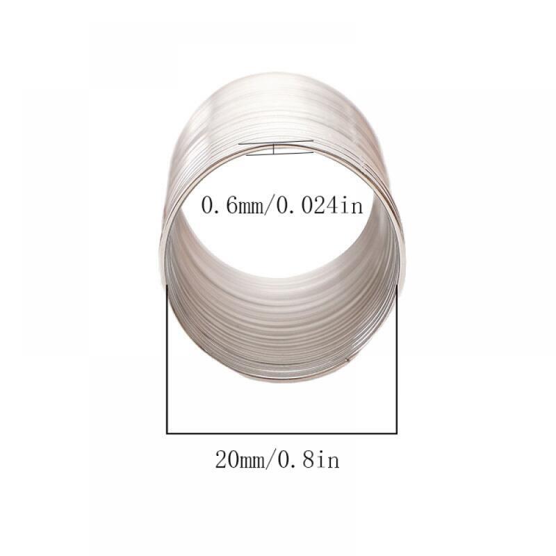 Approx 68 Loop 0.6mm Steel Wir - огляд і ціна Memory Wire Bracelet