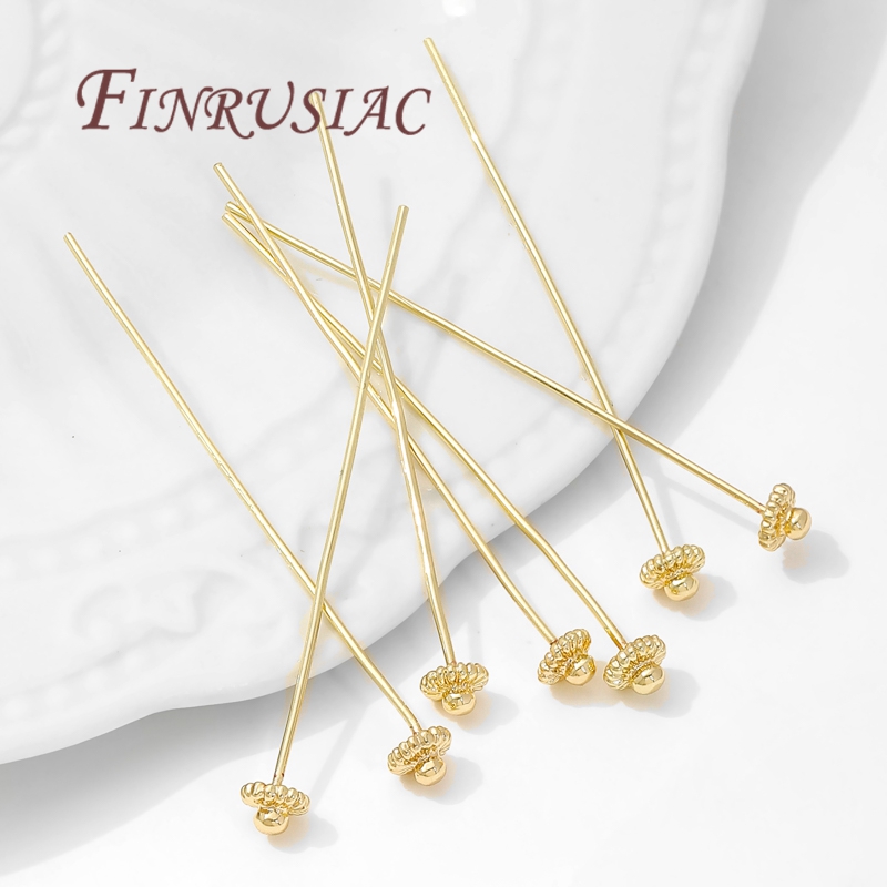 10/20Pcs/Lot 18K Gold-plated P - огляд і ціна Jewelry Making Articles