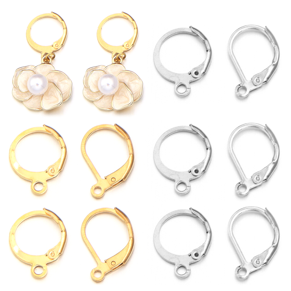 20pcs/lot Stainless Steel Ear  - огляд і ціна Jewelry Making Articles