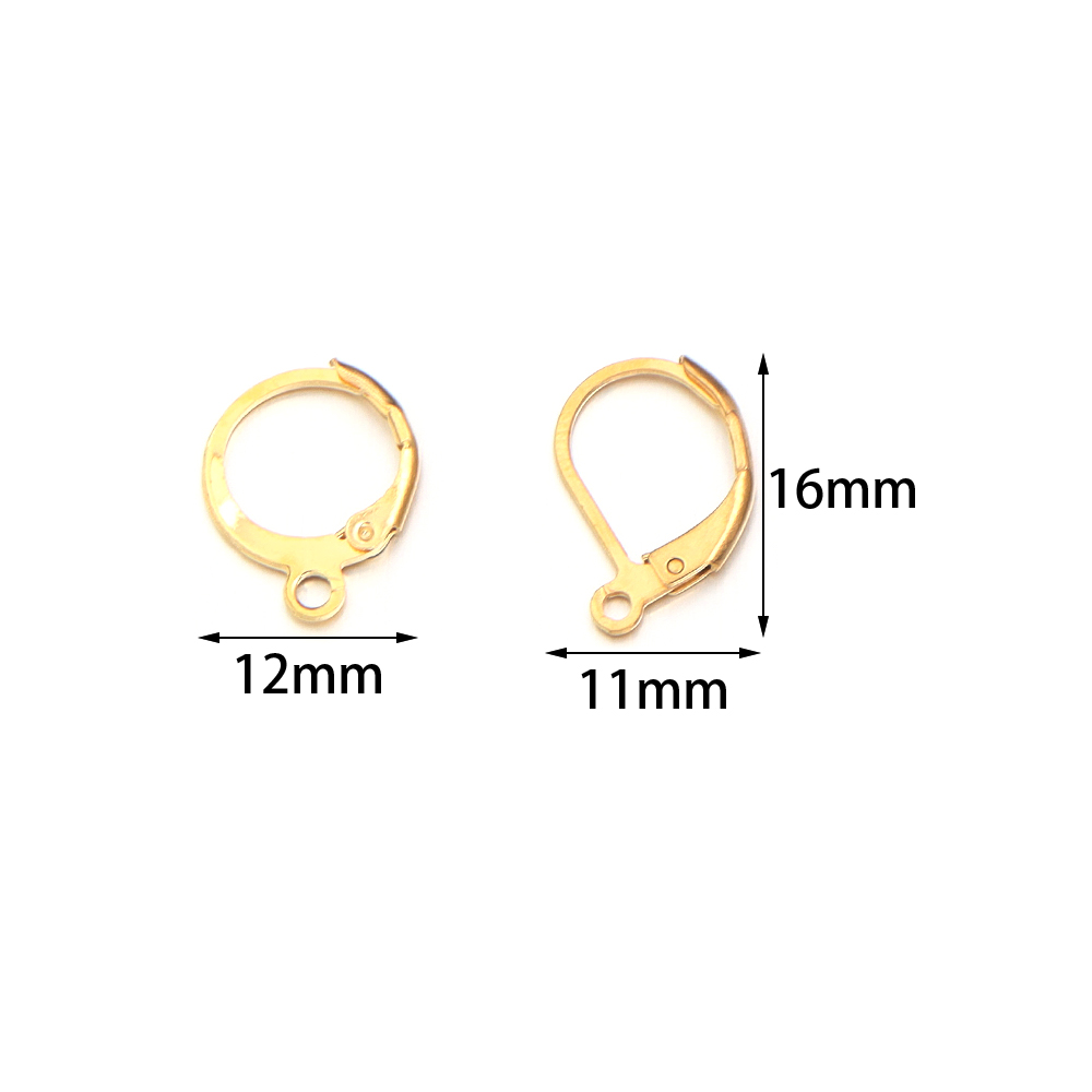 20pcs/lot Stainless Steel Ear  - огляд і ціна Jewelry Making Articles