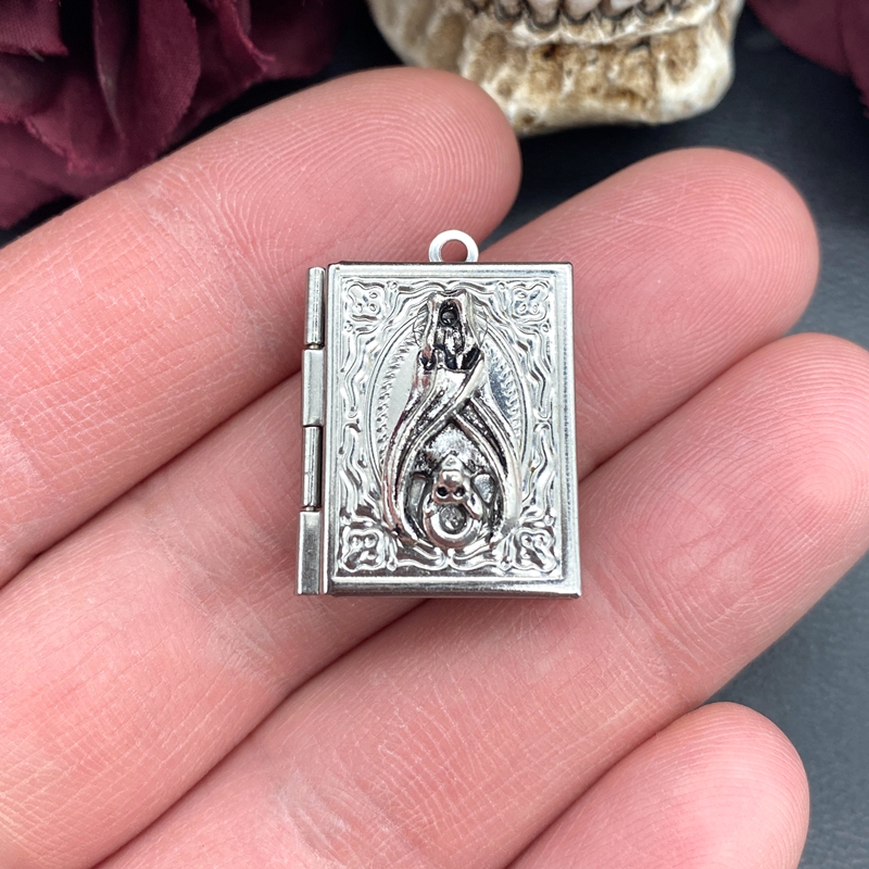 2psc Dainty Bat Book Locket Ch - огляд і ціна Jewelry Making Journal