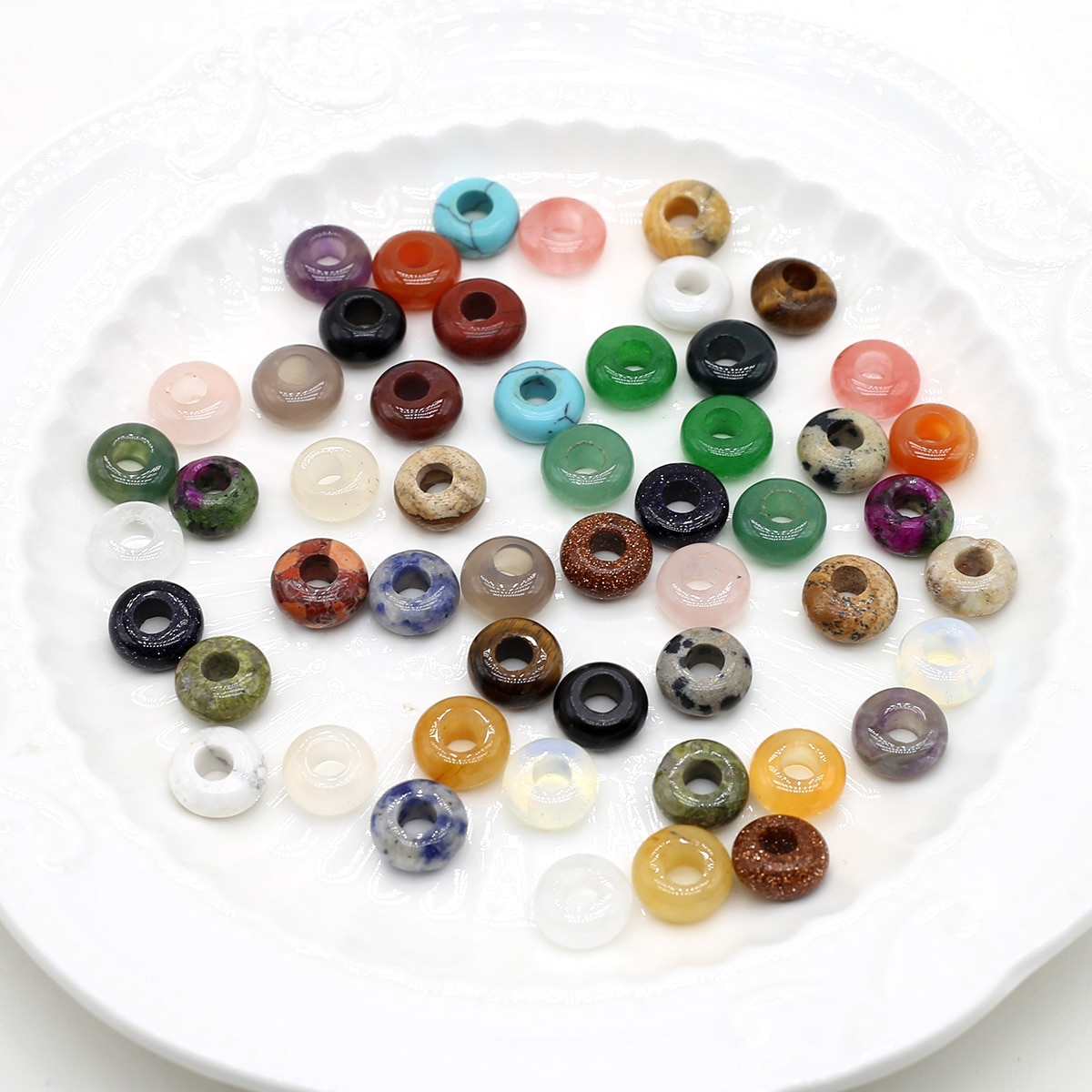 Wholesale Abacus Beads 5x10mm  - огляд і ціна Jewelry Making Factory