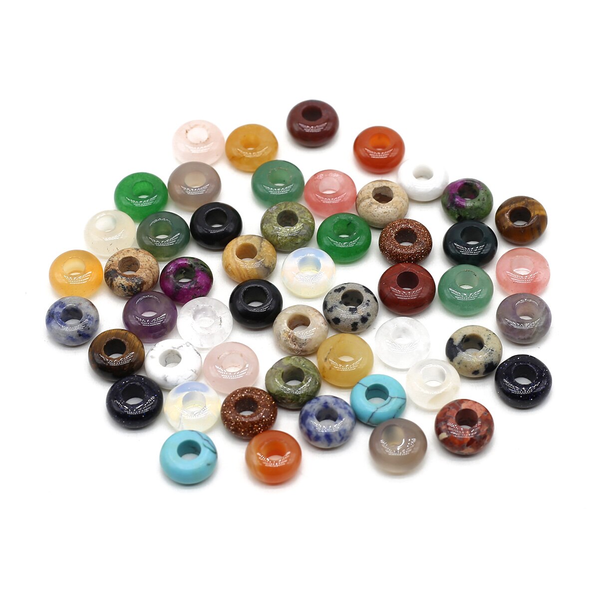 Wholesale Abacus Beads 5x10mm  - огляд і ціна Jewelry Making Factory