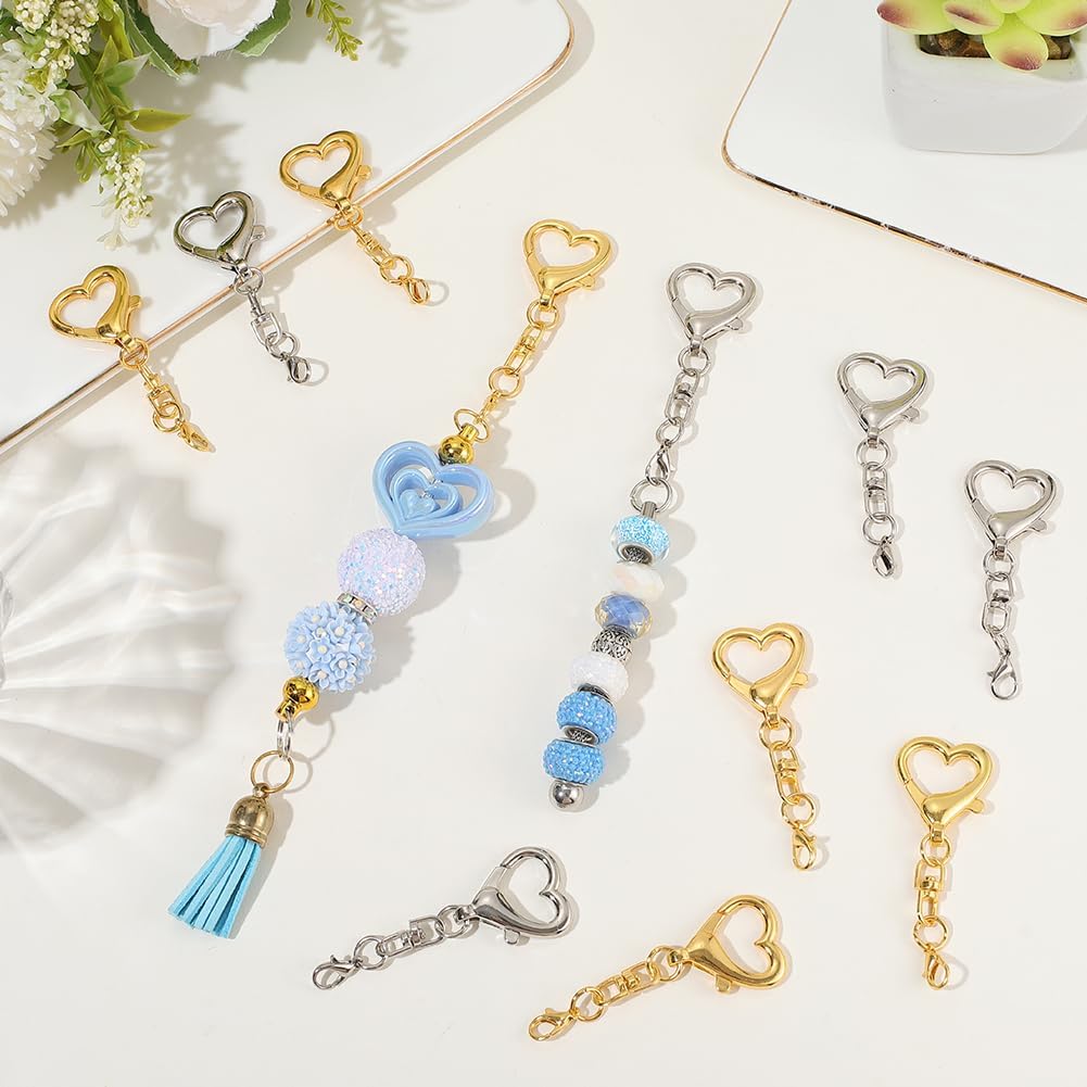 5/15/30Pcs Heart Shaped Swivel - огляд і ціна Jewelry Making Factory