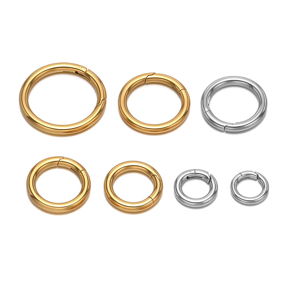 2Pcs/Lot Round Spring Clasps S - огляд і ціна Jewelry Making Factory