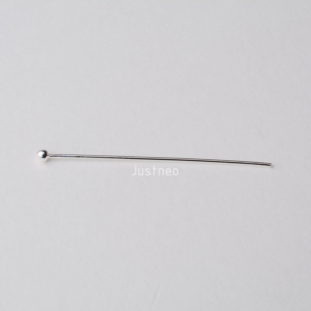 925 Sterling Silver Ball Head  - огляд і ціна Jewelry Making Pieces