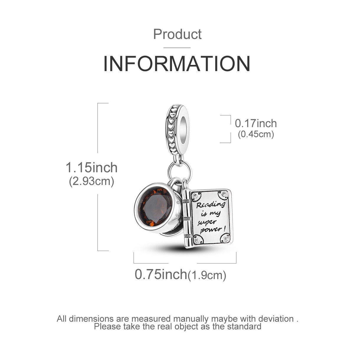 Original 925 Sterling Silver B - огляд і ціна Jewelry Making Journal