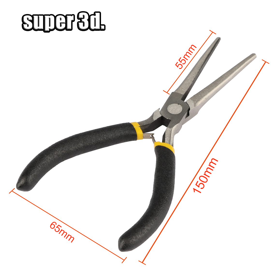 Mini Needle Nose Pliers Carbon - огляд і ціна Jewelry Making Pliers