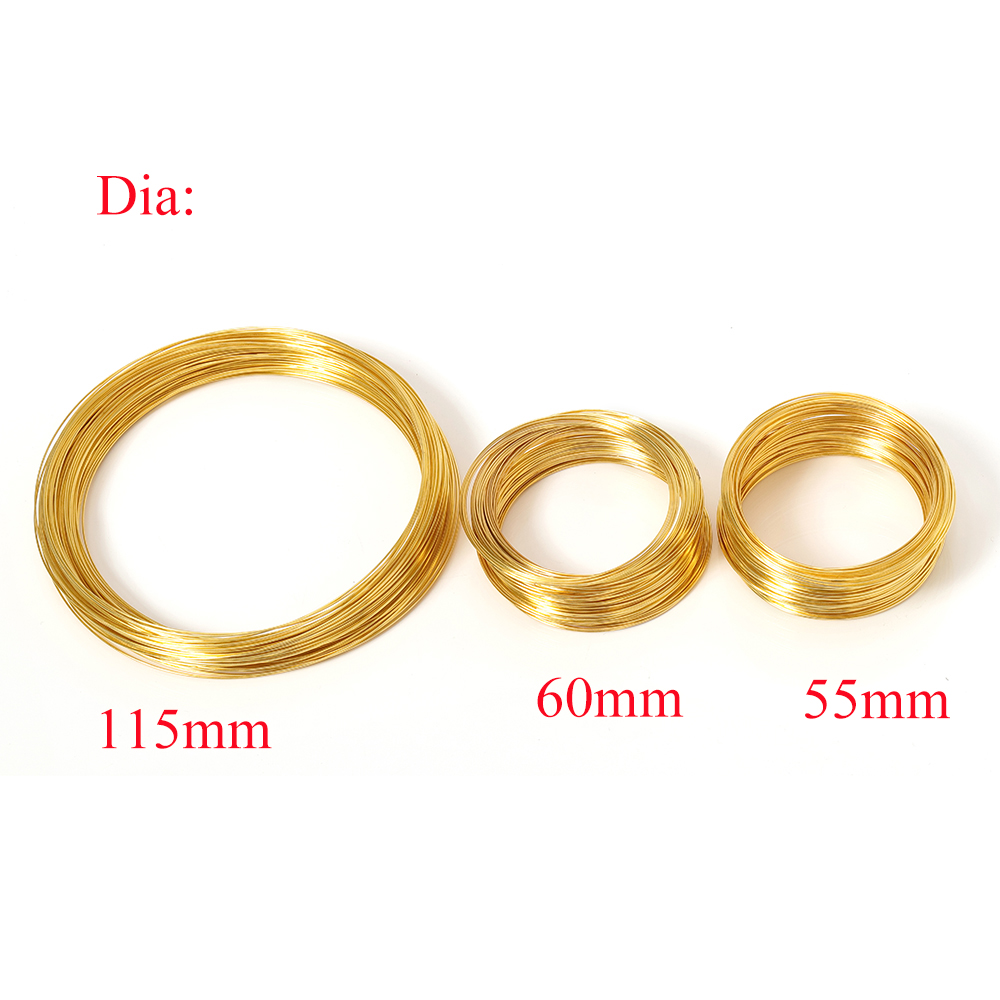100 Loops/lot Memory Steel Wir - огляд і ціна Memory Wire Bracelet