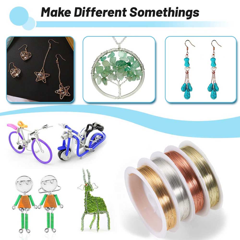 1pc 0.2-1mm Coppers Jewelry Wi - огляд і ціна Jewelry Making With Copper Wire