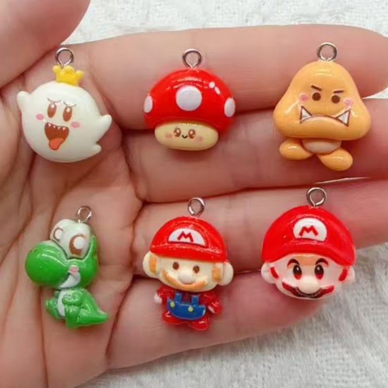 10pcs resin cartoon pendant, D - огляд і ціна Jewelry Making Factory