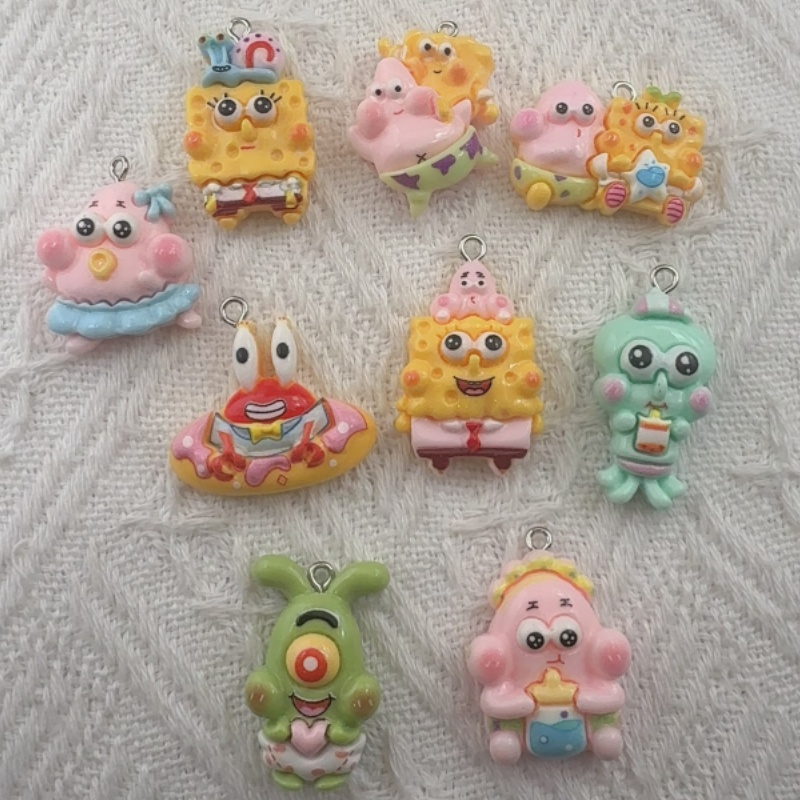 10pcs cartoon resin pendant, D - огляд і ціна Jewelry Making Factory