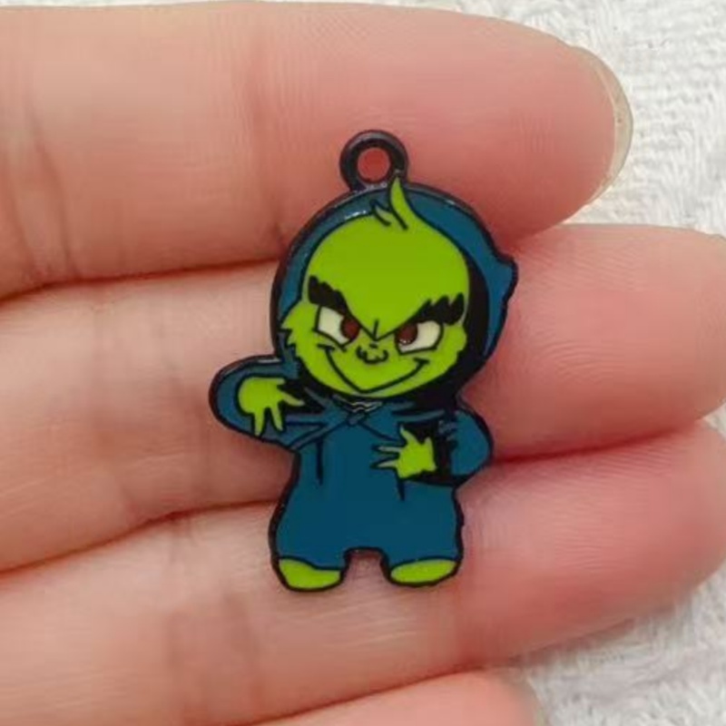 10pcs alloy drip oil cartoon C - огляд і ціна Jewelry Making Factory