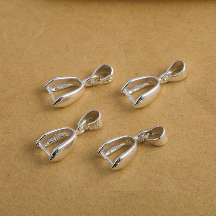 10Pcs 925 Stering Silver Plate - огляд і ціна Jewelry Making Factory