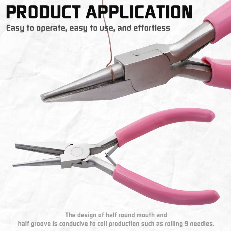 Mini 5-Inch Round Concave Plie - огляд і ціна Jewelry Making Pliers