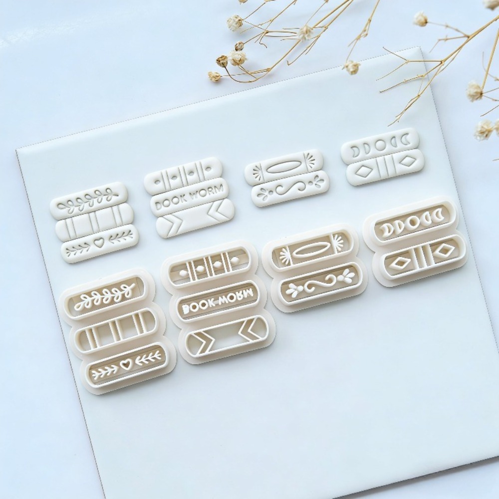 7pcs/set Book Stack Themed Pol - огляд і ціна Jewelry Making Journal