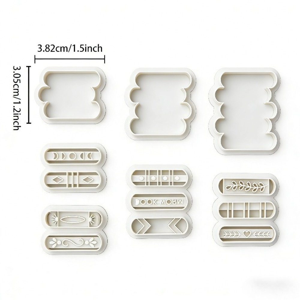 7pcs/set Book Stack Themed Pol - огляд і ціна Jewelry Making Journal
