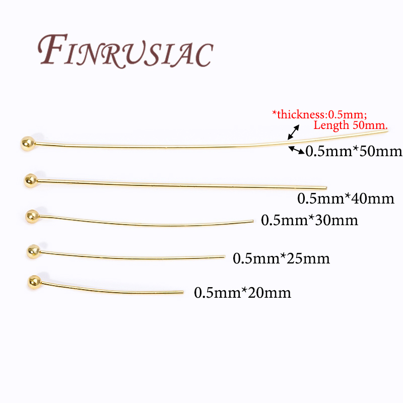 50Pcs 20-50mm Gold Plated Pins - огляд і ціна Jewelry Making Articles