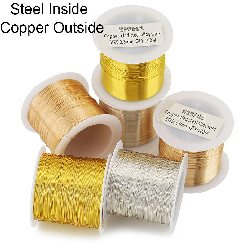 100meters Copper Stainless Ste - огляд і ціна Jewelry Making With Copper Wire